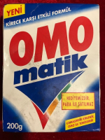 OMO MATİK TOZ DETERJAN 1999 200 GIRAM KARTON KUTU