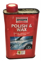 EREXONS POLİSH & WAX TENEKE KAPAKLI KUTUSUNDA OTO CILASI 500 GR ORJİNAL DOLU PASTA