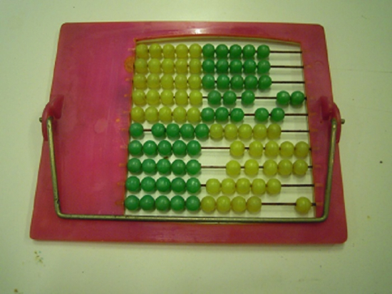 ABAKÜS PLASTİK YERLİ HESAP MAKİNESİ