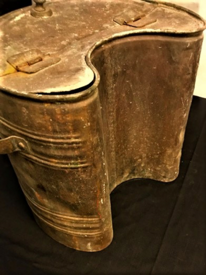 BERBER KAZANI SOBA ÜZERİNDE SU ISITMA KAZANI BAKIR KAPAKLI KAZAN