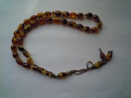 BILDIRCIN YUMURTASI SIKMA KEHRİBAR TESPİH