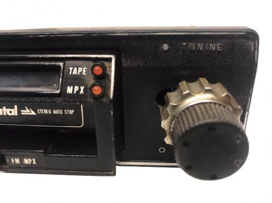 CONTİNENTAL OTO RADIO TEYP MODEL NO G 300 2 KANAL RADYO ORJİNAL JAPON MALI 1970 Lİ YILLAR