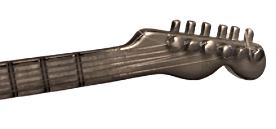 ELEKTRO GİTAR FORMUNDA QUARTZ SAAT SORUNSUZ