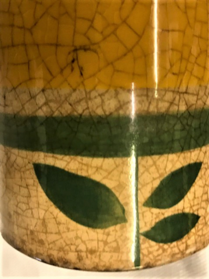 GIEN FRANCE EL YAPIM KULPLU SERAMİK YAGLIK