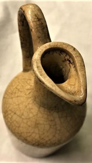 GIEN FRANCE EL YAPIM KULPLU SERAMİK YAGLIK