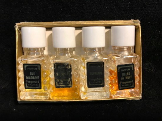 OREATIONS FRAGONARD 4 AYRI ŞİŞEDE 4 FARKLI KOKU ORJİNAL KUTUSUNDA REF 1004