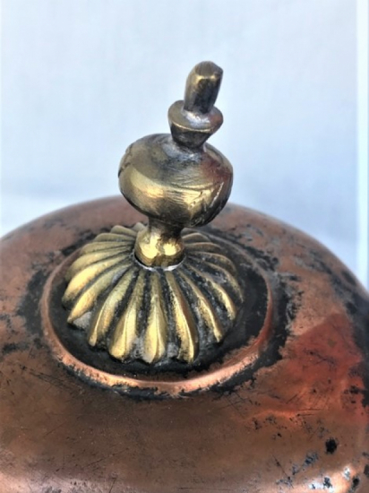 OSMANLI BAKIR KAHVEDAN İBRİK HER YERİ EL YAPIM