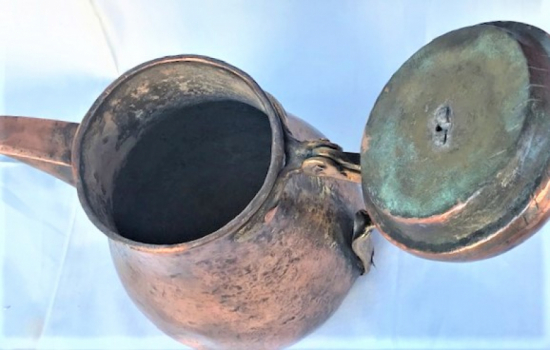 OSMANLI BAKIR KAHVEDAN İBRİK HER YERİ EL YAPIM