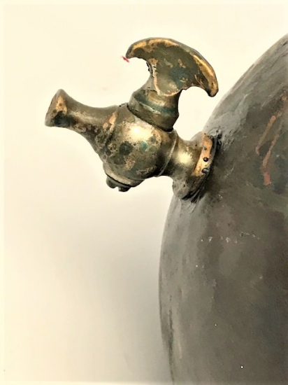 OSMANLI SEYYAR BERBER CEŞMESİ BAKIR EL DÖGME VE SICAK DEMİR KUPLU