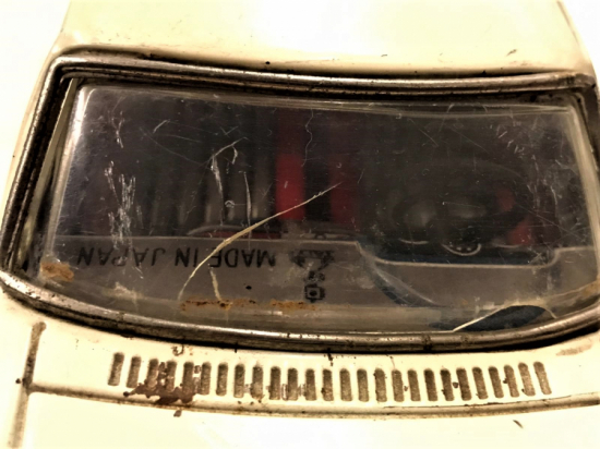 TENEKE OYUNCAK PİLLİ MERCEDES ARABA 113 KASA 1975 MODEL