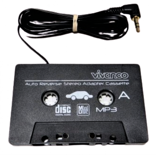 VİVANCO AUTO REVERSE STEREO ADAPTER CASSETTE MP3 COMMPACT DİSC DİGİTAL AUDIO TEYP KASEDİ