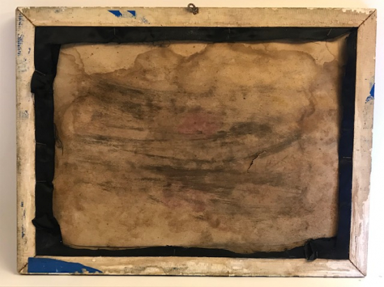 EL İŞİ BEZ ÜZERİNE SİM İPLİKLERLE YAZILMIŞ AYETİ KERİME YANLAR KARANFİL