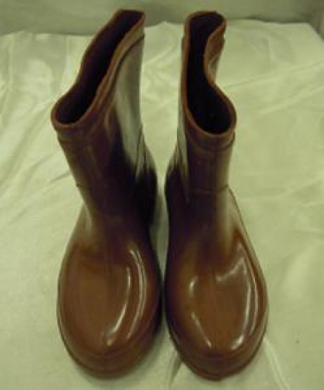 KAHVERENGİ AYAKKABI ÇOCUK LASTİK ÇİZME İSTANBUL NUR 23 NUMARA