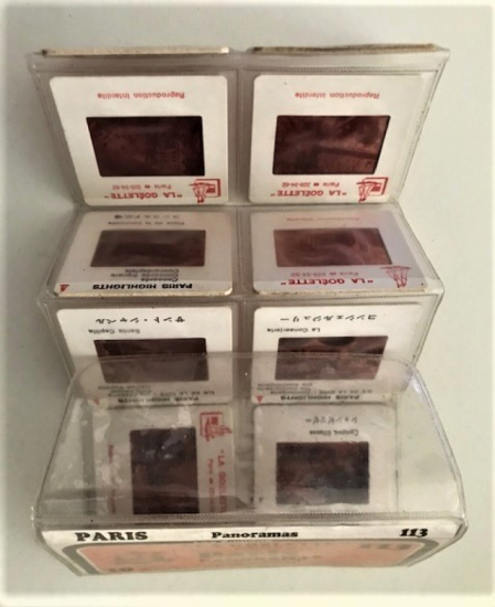 LA GOELETTE PARİS PANORAMAS LES EDİTİONS 10 DİAPOSİTİVES CAULEUR