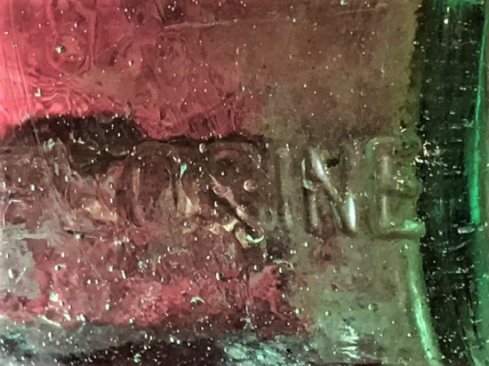 NEO PASSİFLORINE CAM İLAC ŞİŞESİ KABARTMA YAZILI ŞİŞE