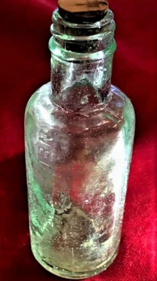 NEO PASSİFLORINE CAM İLAC ŞİŞESİ KABARTMA YAZILI ŞİŞE