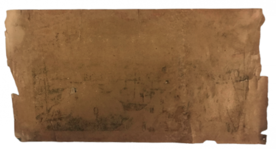 OSMANLI FES ETİKETİ HALİC GALATA KÖPRÜ TAVSİRLİ VİYANA BASKISI ORJİNAL ÜRÜN