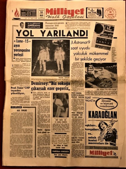 18 EYLÜL 1961 BASKI HÜRRİYET GAZETESİ ORJİNAL BASKI MENDERES,DE İDAM EDİLDİ