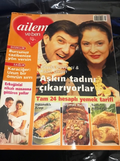 AİLEM VE BEN DERGİ SAYI 03 MART 2002 BURCUNUZ CAZİBENİZE YÖN VERSİN