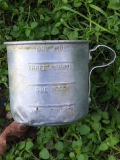 ALİMUYNUM KUPA CEPHE ASKER BARDAĞI KOLEKSİYON