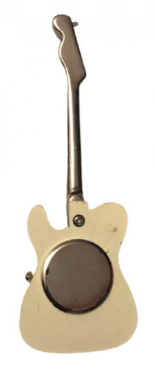 ELEKTRO GİTAR FORMUNDA QUARTZ SAAT SORUNSUZ