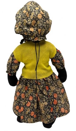 FATOŞ TÜRK MALI YERLİ OYUNCAK ELBİSELİ ŞAPKALI UCAN CADI BEZ BEBEK