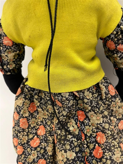 FATOŞ TÜRK MALI YERLİ OYUNCAK ELBİSELİ ŞAPKALI UCAN CADI BEZ BEBEK