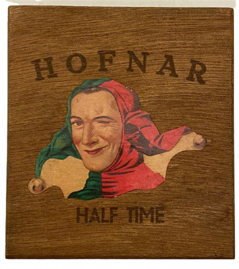 HOFNAR HALF TIME AHŞAP KAPAKLI İÇERSİ BOŞ PURO KUTUSU