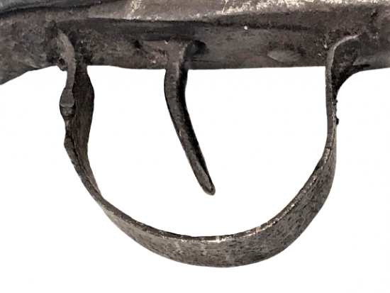 OSMANLI EL YAPIM AHŞAP KABZA SICAK DÖGME CELİK CAKMAKLI TABANCA HOROZU EKSİK KOLEKSİYONLUK