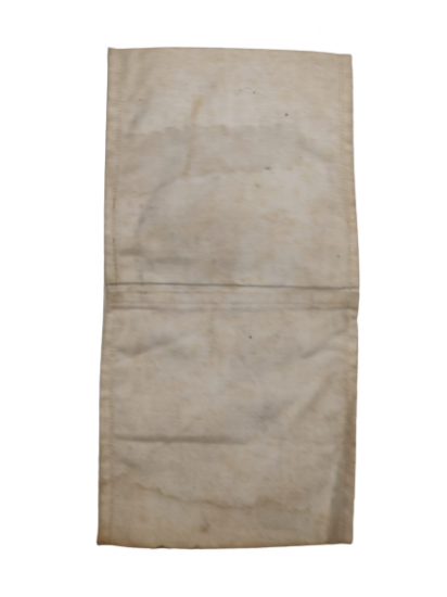 OSMANLI SAHRA CADIR HASTANESİNDE KULLANILMIŞ HASTABAKICI KIRMIZI H HARFLİ KUMAŞ KOL BANTI