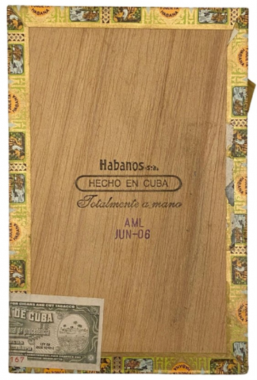 ROMEO Y JULIETA 25 - MILLE FLEURS AHŞAP KAPAKLI İÇERSİ BOK PURO KUTUSU