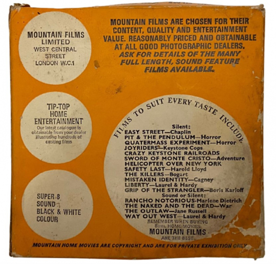 VINTAGE POODLE'S MOTOR BIKE RIDE SUPER 8 MM ŞERİT FİLMS