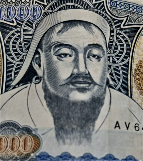 2017 MOGOLİSTAN 1000 TUGRİK KAGIT PARA CİL