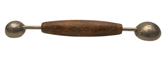 AHŞAP SAPLI ÇİFT ÖLCÜ FARKLI TARAFLI ECZACI İLAC YAPIMINDA KULLANILAN AYAR CİFT ÖLCÜ KAŞIK