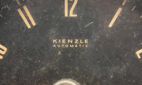 ALMAN 1966 KIENZLE AUTOMATIC OPEL KADETT CLOCK ÖN GOUS TORPİDO SAATİ
