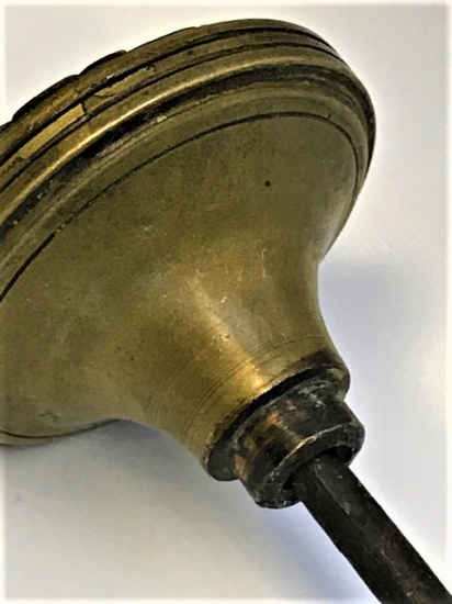 BRONZ ESKİ KARŞILIKLI TAKIM KAPI TOKMAGI 1960 LI YILLAR