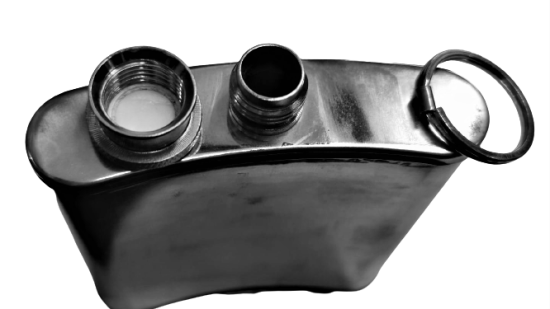 CEPDE TAŞINABİLİR MATARA KROM CELİK NİKEL KAPLAMA STAINLESS STEEL 8 OZ ÇELİK CEP MATARASI