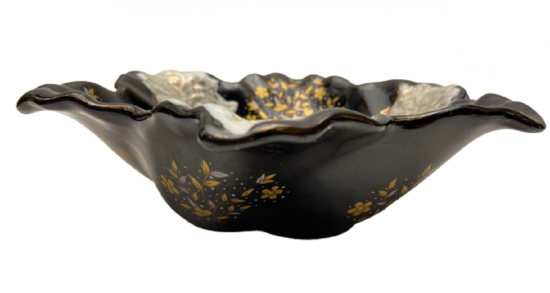 EL BOYAMA İŞÇİLİKLİ PORSELEN RUS DAMGALI MEYVE TABAĞI