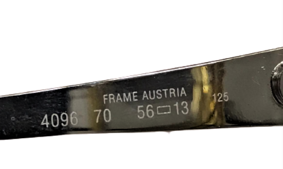 KULLANILMAMIŞ 1980 SAPHİRA CREAZIONE FEMMINILE FRAME AUSTRIA TEK TAŞLI BEYAZ VE BAL RENKLİ BAYAN GÖZLÜK NUMARASIZ CAMLIDIR