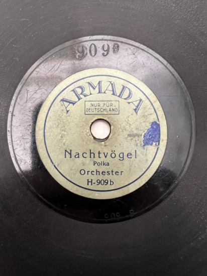 NACHTVÖGEL POLKA ORCHESTER - JA DER SONNENSCHEİN SHİMMY ORCHESTER 78 DEVİR TAŞ PLAK