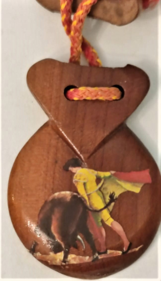 ORJİNAL İSPANYOL FLAMENKO RİTİM ALETİ KASTANYET CİFT SANDAL AGACINDAN