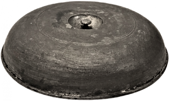 OSMANLI BRONZ EL DÖGME İÇERSİ KALAYLI OLDUKCA ETLİ HAMAM TASI