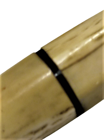 OSMANLI FİL DİŞİ USTA EL YAPIM CİFT PARCALI TÜTÜN İCİLMESİ İCİN AGIZLIK