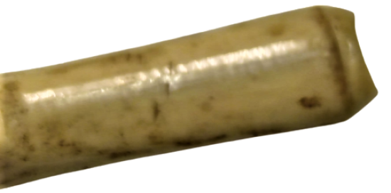 OSMANLI FİL DİŞİ USTA EL YAPIM CİFT PARCALI TÜTÜN İCİLMESİ İCİN AGIZLIK