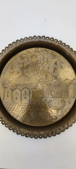 OSMANLI PAZARINA YAPILMIŞ PİRİNÇÜZERLERİ KALEM İŞLEMELİ TAM TAKIM EKSİKSİZ ZEMZEM SETİ