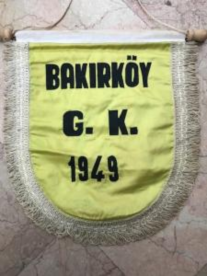 BAKIRKÖY GENÇLİK .KÜLÜBÜ. KURULUŞ 1949 BAKIRKÖY SPOR BAYRAK