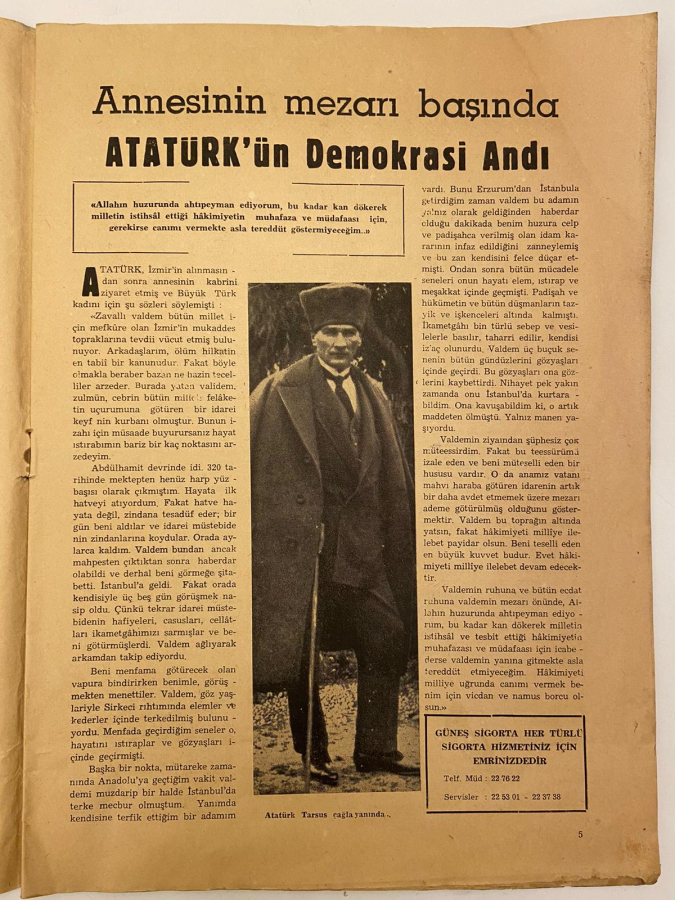 thumb1962 TÜRKİYE KEMALİSTLER TEŞKİLATI KEMALİZM DERGİSİ EYLÜL 2. SAYI