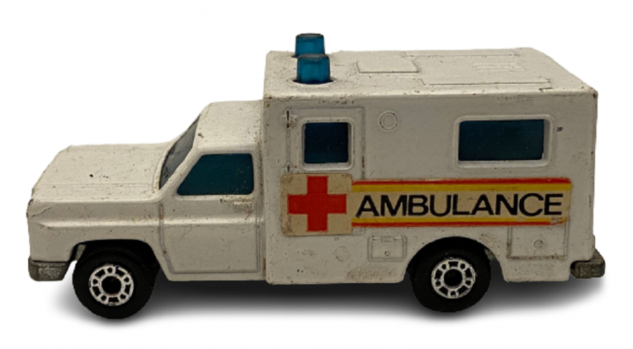 thumb1977 İNGİLİZ MATCHBOX SUPERFAST SERİES AMBULANCE NO 41 KOLEKSİYONLUK OYUNCAK AMBULANS