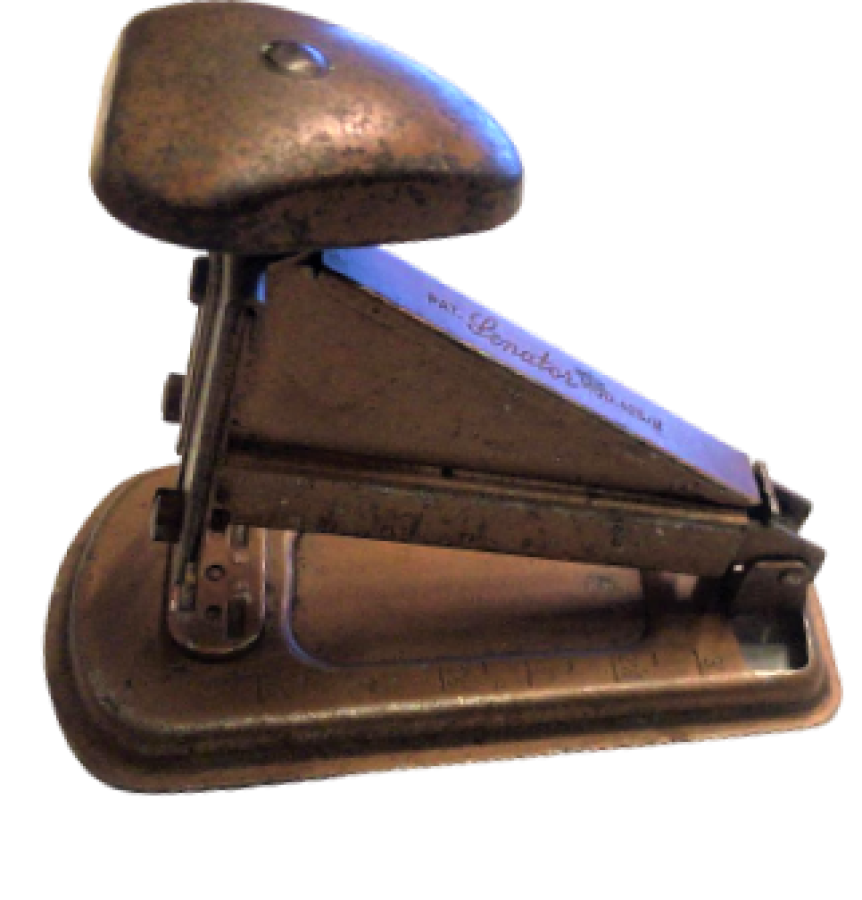 1940 SENATOR STAPLER MOD.425/N AVUSTURYA ÜRETİMİ METAL ANTİKA TEL ZIMBA KOLEKSİYON ÜRÜNÜ