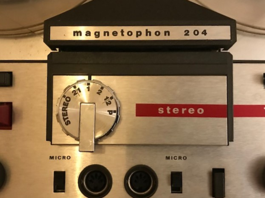 thumb1960 ALMAN TELEFUNKEN MAGNETOPHON 204 STEREO CİF HOPORLÖR MAKARA BANT CALAR